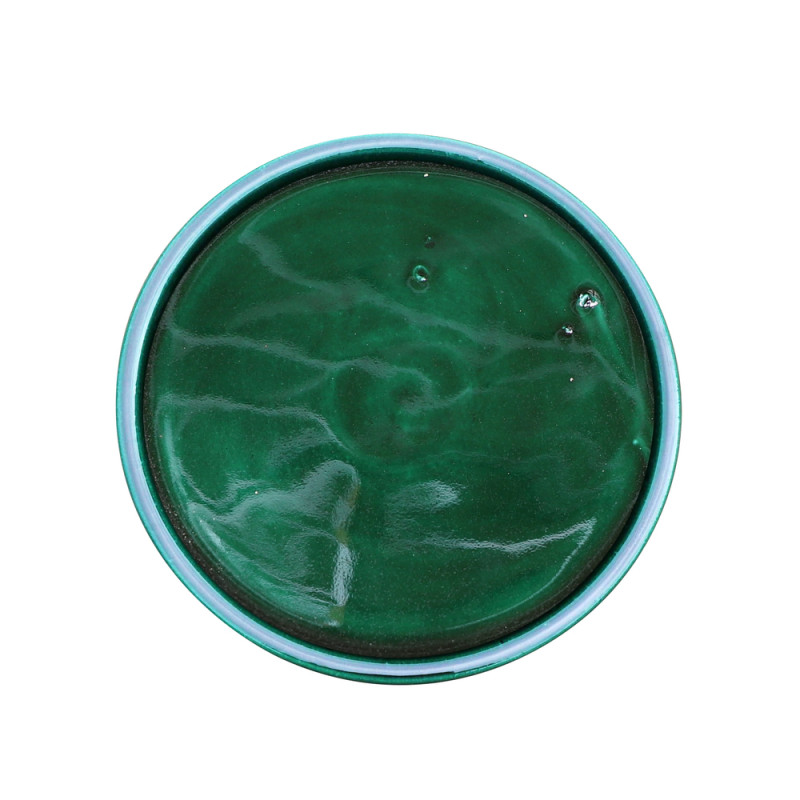 Pot Odyssée en terre cuite émaillée, coloris jade