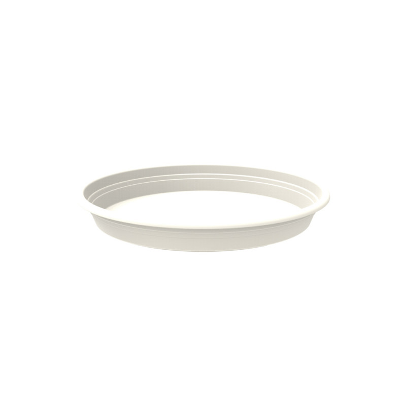 Soucoupe universelle blanche - D. 19cm