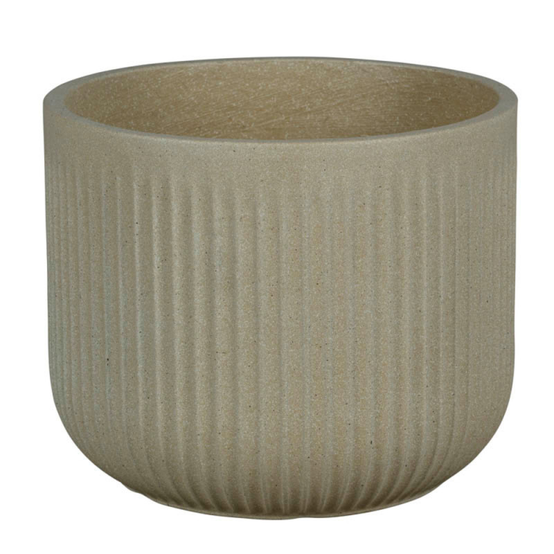 Pot de fleurs Auckland 08I crème - D. 30xH. 24,5cm