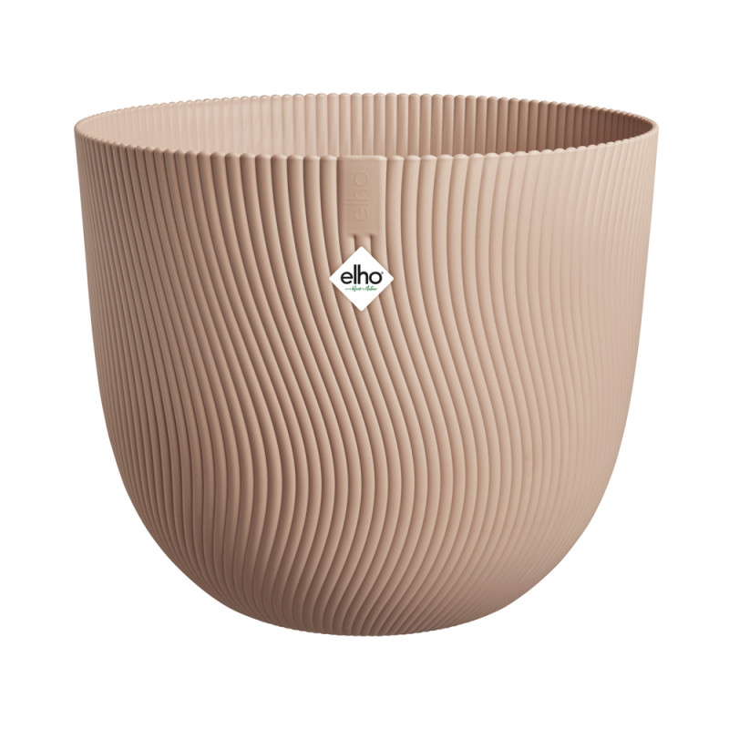Pot Sereh rond, coloris argile froide - D. 47xH. 4