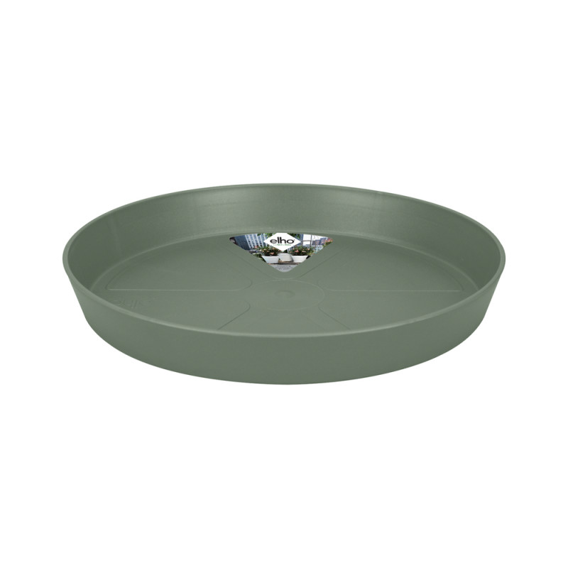 Soucoupe Loft ronde, coloris vert pistache - D. 24