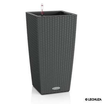 Pot Cubico Premium, coloris granit L. 30xl. 30xH.