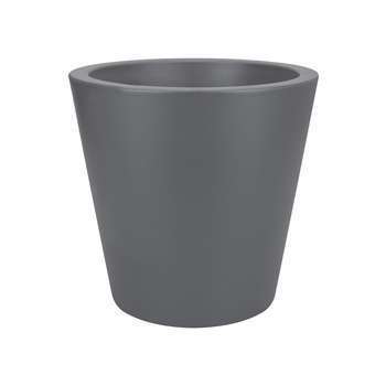 Pot : rotomoulé, anthracite, 65x68,5cm