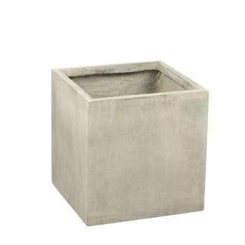 Cube Jin ciment : L.30,5xl.30xH.30cm