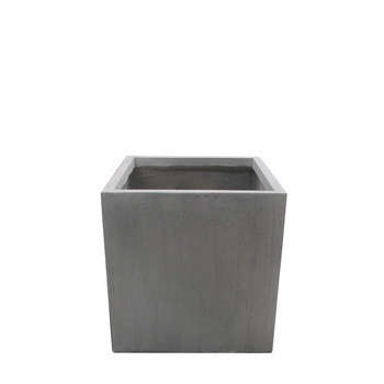 Cube Jin : gris-ciment, L75,5xh76cm