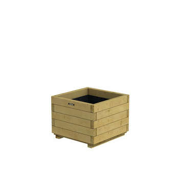 Bac carré, en épicéa imprégné sous pression L. 50