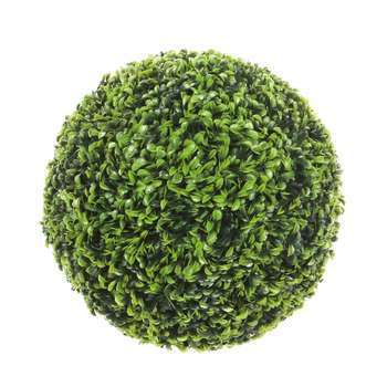 Boule feuilles de thé D. 40cm vert