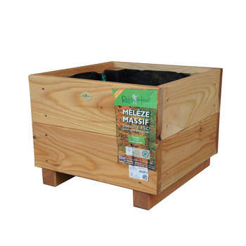 Bac City en mélèze huilé, certifié FSC L. 36 x 36