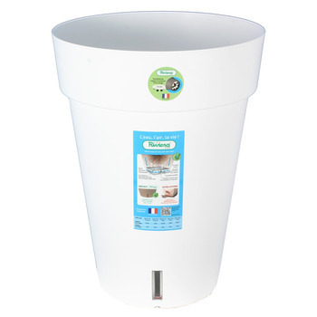 Pot Loft Haut Réserve H2O en polypropylène 100% re