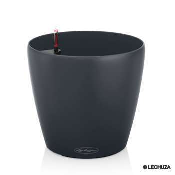 Pot Classico Color en polypropylène, gris ardoise