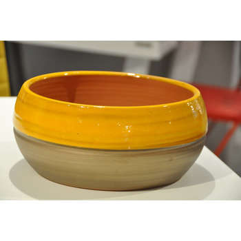 Coupe d'intérieur Melilo en terre cuite émaillée I