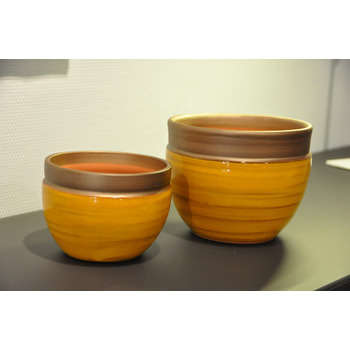 Pot d'intérieur Austral, coloris Ibiza Sunshine Ø