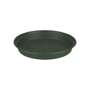 Soucoupe Green Basics ronde en plastique vert - D.
