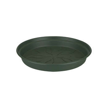 Soucoupe Green Basics ronde en plastique vert - D.