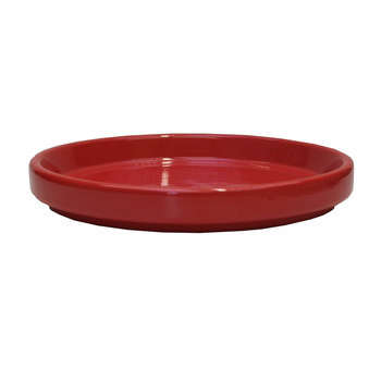 Soucoupe XLU : rouge, d.22cm