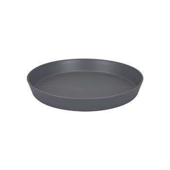 Soucoupe Loft Urban ronde en plastique anthracite