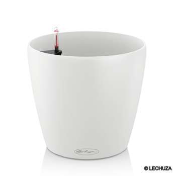 Pot Classico Color en polypropylène, blanc D35 x H