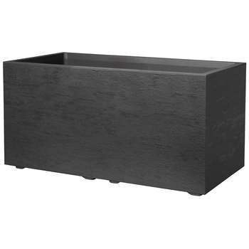 Muret Gravity en plastique rectangulaire gris - 79