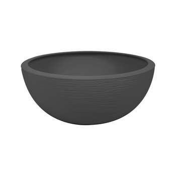 Vasque Graphit Up ronde en plastique gris anthraci