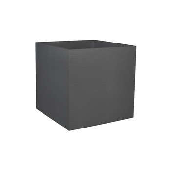 Pot carré GRAPHIT en polypropylène anthracite - 49