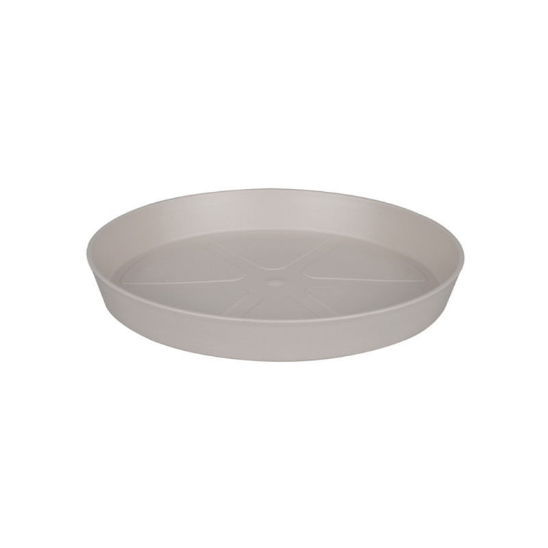 Soucoupe Loft Urban ronde en plastique gris - D. 1