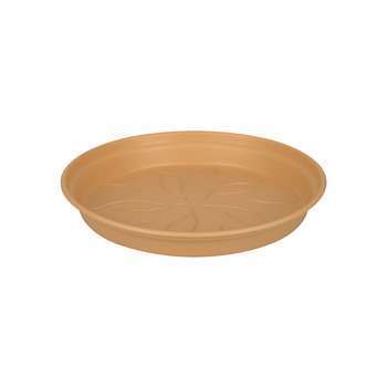 Soucoupe Green Basics ronde en plastique terre cui