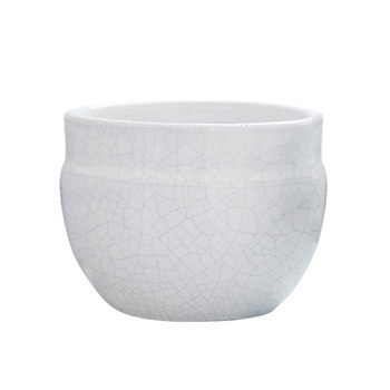 Pot d'intérieur Austral Faïence de Marbre D. 16xH.