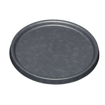 Soucoupe Element, coloris ardoise - D. 23cm