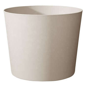 Pot conique Element, coloris calcaire - D. 49cm