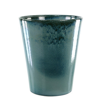 Pot Sydney: terre cuite, bleu, d.37cm