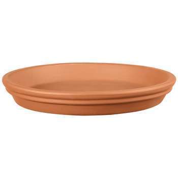 Soucoupe Cotto imperméable ronde en terre cuite ro