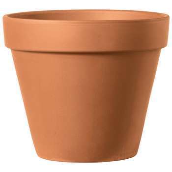Vase Brut Cotto en terre cuite H. 17,5 x D. 19,9cm