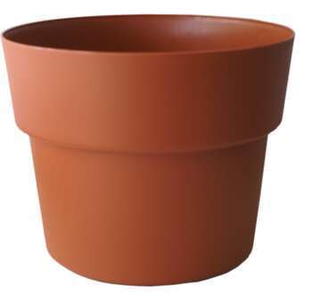 Pot rond CocoriPot, brique, Ø23 cm