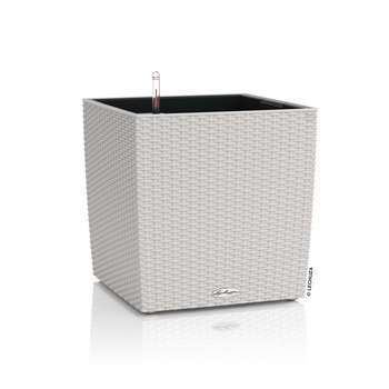 Pot Cube Cottage : 30cm gris clair