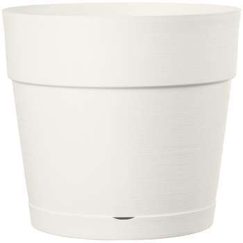 Pot Vaso Save R à réserve d'eau en plastique Bianc