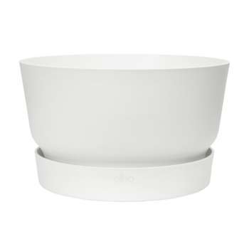 Coupe Greenville ronde en plastique blanche - D. 3