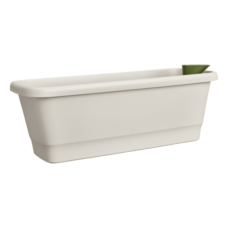 Jardinière d'extérieur en plastique Noa - Gris cha