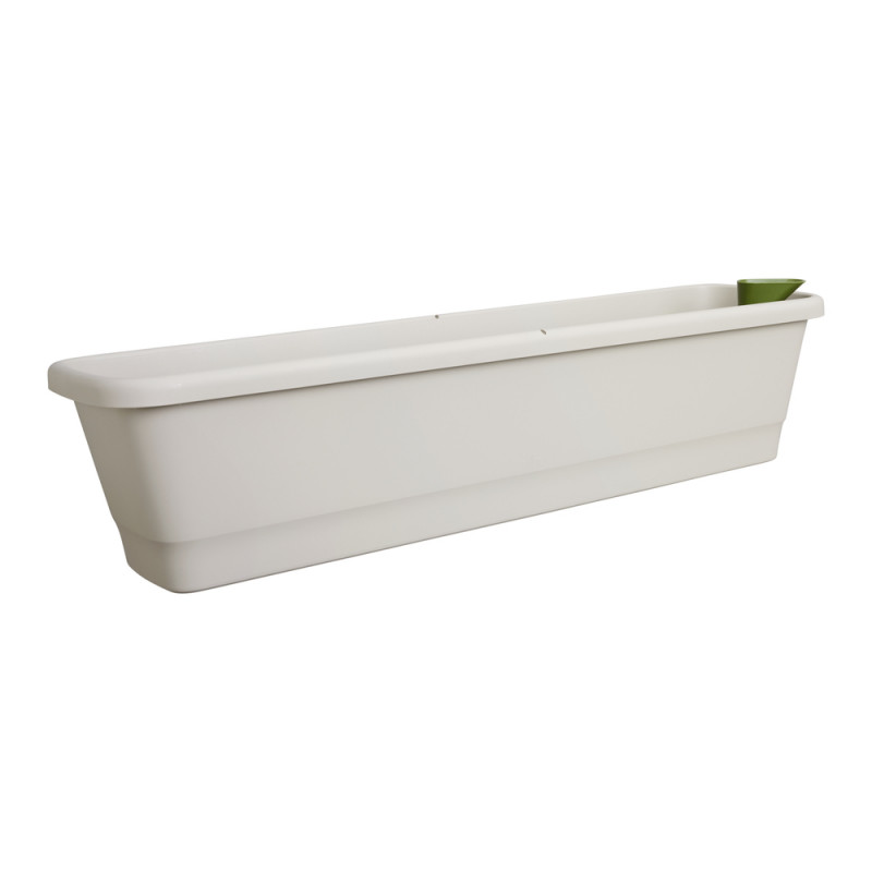 Jardinière d'extérieur en plastique Noa - Gris cha