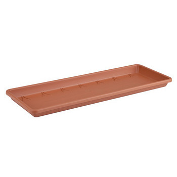 Soucoupe pour balconnière Barcelona L. 40 cm terre