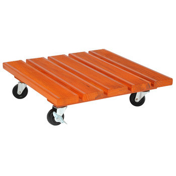 Roul'bac carré, en bois PEFC L. 40 x l. 40 cm