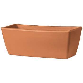 Jardinière Garda Coto en terre cuite - L. 31,4 x l