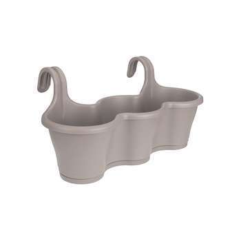 Balconnière Corsica triple, taupe : L. 53,5cm