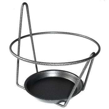 Porte-pot anthracite, pour pot 20-22 cm