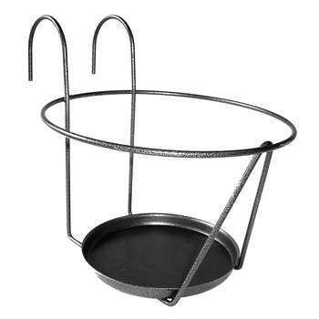 Porte-pot anthracite, pour pot 25 cm