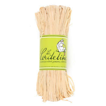 Floche de Raphia : 50gr, naturel