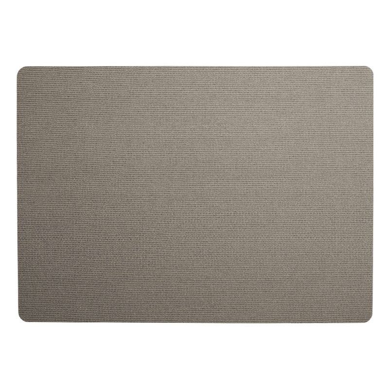 Set de table rectangulaire, coloris chia - 46x33cm