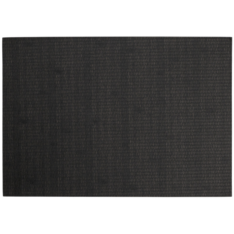 Set de table rectangulaire, coloris ebony - 46x33c