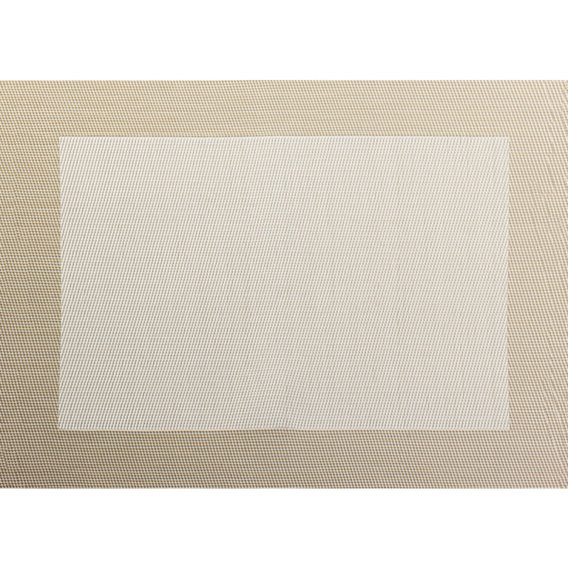 Set de table rectangulaire, coloris off white - 46