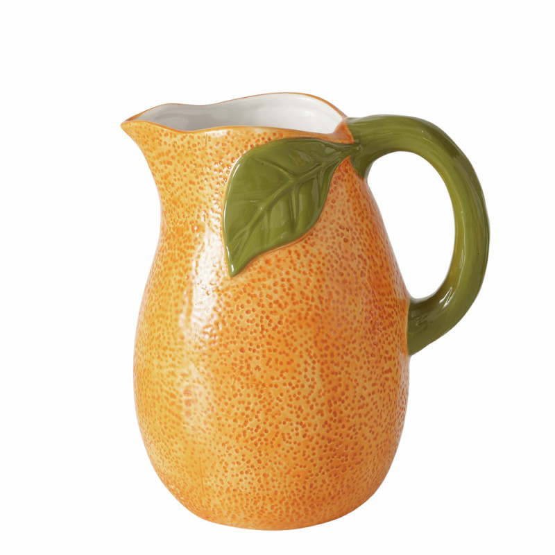 Pichet avec une contenance de 2,4L, coloris orange