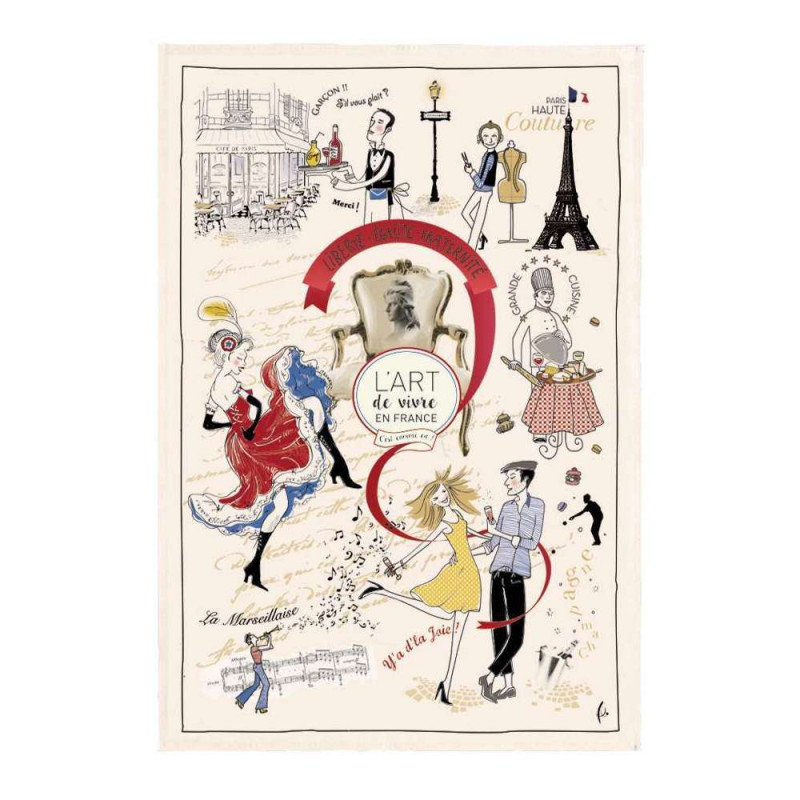 Torchon L'art de vivre en France